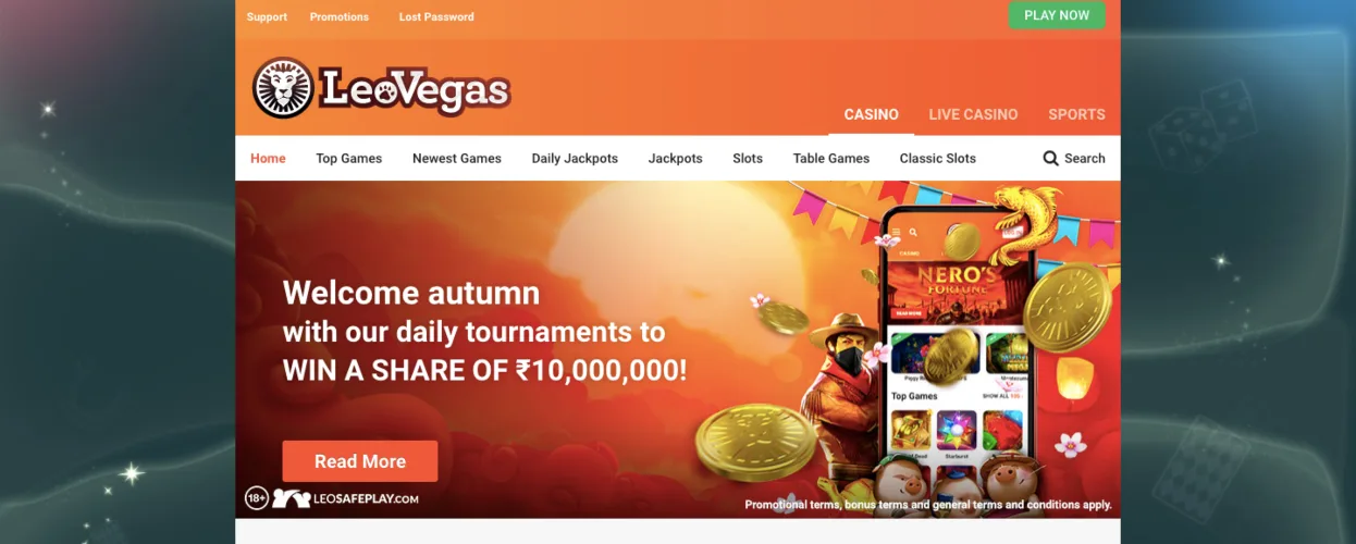 LeoVegas India Guide — Registration, login and verification in three steps
